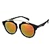 Elegante Mirrored Round Unisex Sunglasses(Elt-11004/M|55|Red) RS.249.00