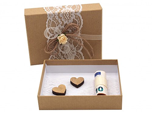 Geldgeschenk Verpackung Geldverpackung Natur Vintage Hochzeit Urlaub - 2