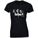 Produktbild The Burtons Beatles Sweeney Todd Edward Scissorhands Beetlejuice Jack Skellington, Women's T-Shirt, Black, Medium