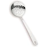 Lacor 62504 - Monoblock Skimmer 34 cm Stainless Steel - Kitchenware | In stainless steel, wring and removing without liquid;