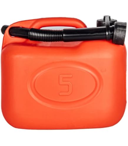 ProPlus Tanica Benzina 5 Litri - Plastica Rossa, Omologata UN, Resistente E Sicura - 5