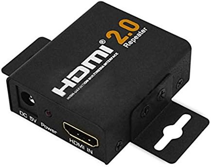 KSRplayer 2160P 3D 4K HDMI Signal Repeater Extender Booster Adapter Over Signal HDTV 60 Meters Lossless Transmission