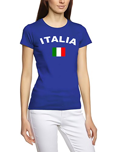Italien T-Shirt girly blau, Gr.XXL