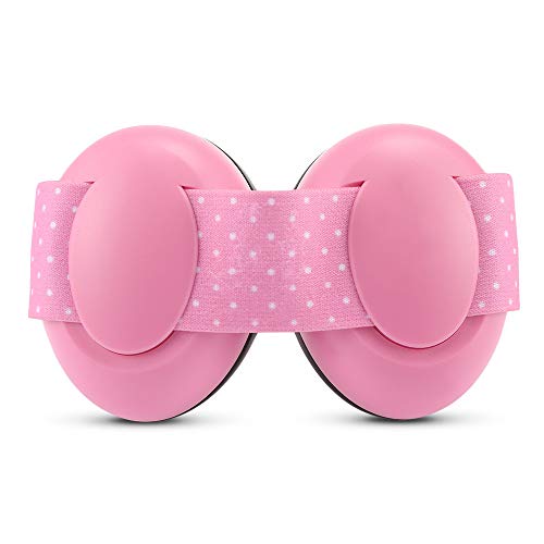 Preisvergleich Produktbild Skiout Lärmschutz Kopfhörer Kinder - Gehörschutz Kapselgehörschutz Schutzkopfhörer-Faltbar Kopfbügel Sicherheit Ohrenschutz Hörschutz für Erwachsene Kinder Gehoerschutz,pink