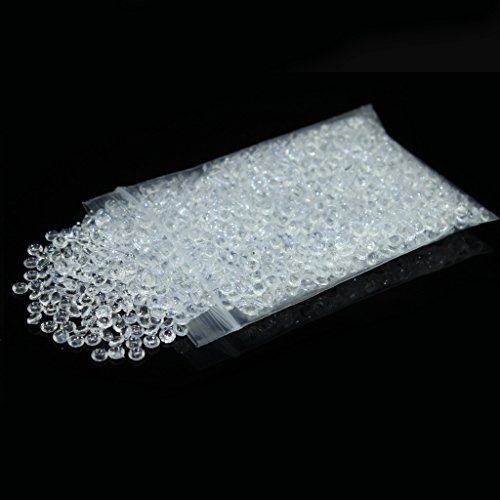 Bitfly 10000 pc / lot 4.5mm Scatter Tisch Kristalle Acryl Diamanten Kristalle für Party Supplies Dekorationen Kostüm Bühne Requisiten Vase Fillers Hochzeit Dekorationen