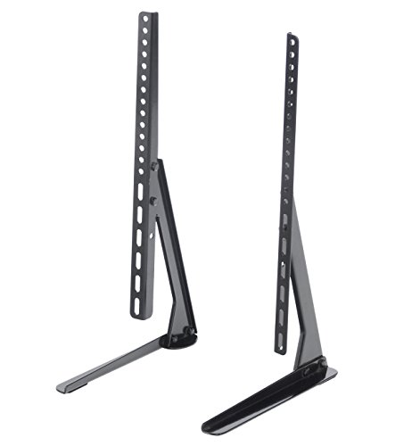 Soporte universal de sobremesa TTAP para TV con pie de mesa/elevador de pantalla de sobremesa con patas de metal para TV de 37"-70" / Soporta hasta 40 kg