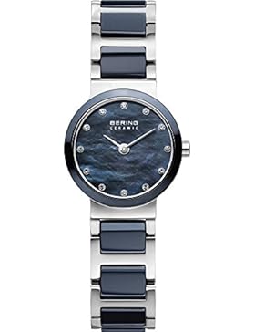 Bering Damen-Armbänduhr Analog Quarz Edelstahl 10725-787