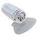 Meetory 2.8cm Nail Art Stamper Set DIY Stamping Template Transfer Manicure Tool for Home Pro Salon