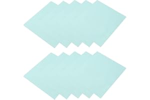 HDE Kadimendium 10Pcs 138x122mm Welding Helmet Transparent Protective Plate Spare Lens Industrial Supplies Hood Clear Lens Cover Welding Protective Lens Replacement