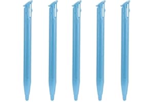 Yushu - Lot de 5 stylets actifs, compatibles avec 2DS, écran tactile mobile, pour console de jeu LL/XL