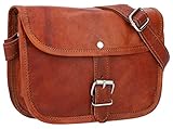 ❤️ABMESSUNGEN: (BxHxT): 23 x 16 x 5 cm. Der Riemen dieser Damen Lederhandtasche ist 135 x 2 cm groß. Sie können sie bequem als Umhängetasche bei der Arbeit, an der Universität oder im Alltag tragen.