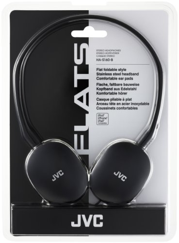 JVC-HA-S160-B-E-FLATS-Lightweight-Headphones-Black