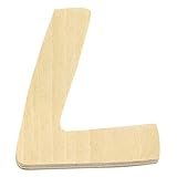 Rayher Hobby 6194100 Holz-Buchstabe, 6 cm, L