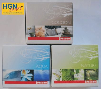 Preisvergleich Produktbild Miele - Surply-Duftflakon Paket "Aqua-Nature-Cocoon"