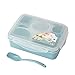 Produktbild Hzjundasi Auslaufsicher Gefrierschrank Geschirrspüler Mikrowellenfest Lunch-Box with 5+1 Getrennt Container Bento Box für Kinder Erwachsene Jungen