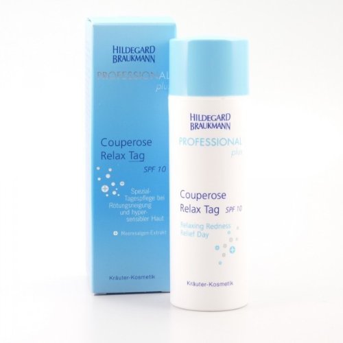 Hildegard Braukmann Professional Plus Couperose Relax Tag, Lichtschutzfaktor 10, 1er Pack (1 x 50 ml)