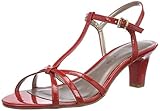 Schuhspitze: offen Tamaris Damen 1-1-28329-22 Riemchensandalen, Rot (Chili PATENT 520), 40 EU