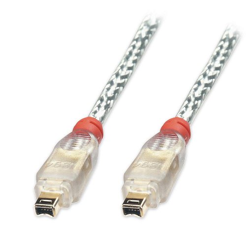 LINDY 30881 - Vergoldet Premium Firewire-Kabel - 4 Pol-Stecker an 4 Pol-Stecker - 2m