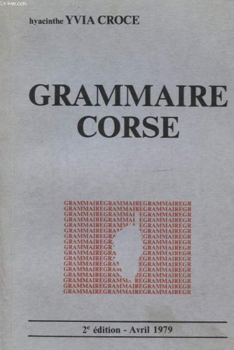 Download Grammaire corse Download Grammaire corse