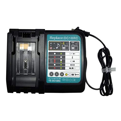 Preisvergleich Produktbild Redstrong 7.2V-18V 3A Li-Ion Elektrowerkzeug Ladegerät Schnellladung für Makita