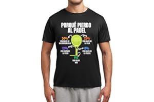 latostadora Camiseta Padel Hombre - Camiseta Técnica Padel - Camiseta Deporte Hombre - Camisetas Padel Deporte Hombre - Camiseta Deportiva Padel - Camiseta Divertida Tengo Padel