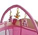 Homcom Portable Baby Child Kid Travel Cot Playpen Play Pen Bed Bassinet Entryway Pink New