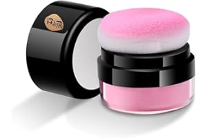 Pakivs Cuscino ad aria fard, cipria, fard, guancia, colore naturale, blusher per il trucco del viso, strumento Air Cushion Blush per le donne (03)