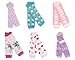 BONAMART ® 6 Pairs Baby Girl Boy Newborn Toddler High long Socks Cotton Leggings Leg Warmer