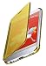 Produktbild moex Huawei P10 Lite | Hülle Transparent TPU Void Cover Dünne Schutzhülle Gold Handyhülle für Huawei P10 Lite Case Ultra-Slim Handy-Tasche mit Sicht-Fenster