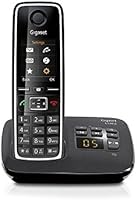 Gigaset C530A T&eacute;l&eacute;phone Sans fil DECT/GAP R&eacute;pondeur Noir
