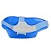 GWELL Newborn Adjustable Bath Seat Net Mesh Sling Safety Bathing Bed Support Blue