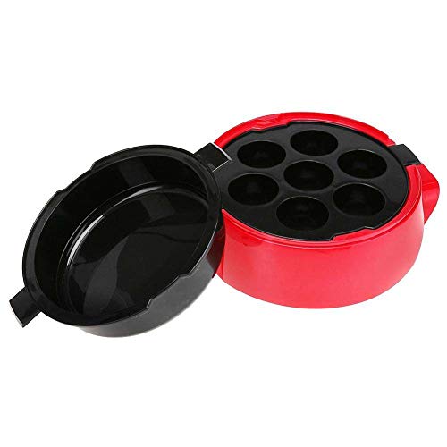 Preisvergleich Produktbild HaiQianXin Mehrzweck Zweischicht Mikrowelle Gemüsedampfer Topf Kochgeschirr Octopus Ball Cake Pizza Dampfgarer Kochtopf