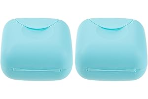 Healeved 2pcs Organizer Box Portable Storage Case for Outdoor Tampon Holder Case