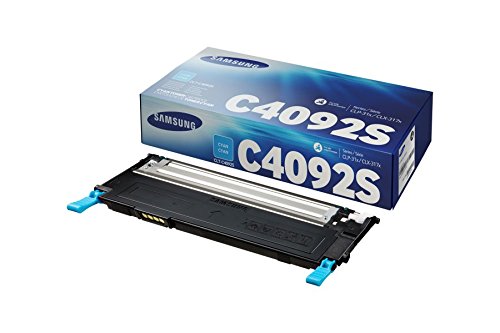 Samsung CLT-C4092S/ELS Original Toner (Kompatibel mit: CLP-310/CLP-315/CLX-3170/CLX-3175 Series) cyan - 2