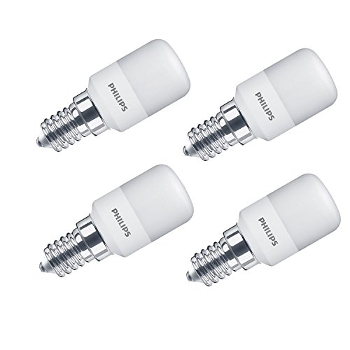 Philips 8718696431054 LED-Leuchtmittel, E14, T25, matt, nicht dimmbar, warmwei, glas, wei, E14, 1.7 wattsW