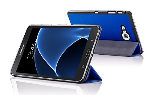Forefront Cases® Samsung Galaxy Tab A 7.0 SM-T280 Leder Hülle Schutzhülle Tasche Smart Case Cover Stand – Rundum-Geräteschutz und intelligente Auto Schlaf / Wach Funktion inkl. Eingabestift und Displayschutz - 3