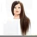 Neverland Beauty 80% Professional Real Hair 20 Inch Hairdressing Equipment Training Heads With Free Clamp For College and Professional Use