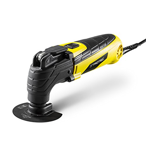 TROTEC Multifunktionswerkzeug PMTS 10-230V mit Schnellspannsystem, 300W-Motor, umfangreiches Zubehörset, Transportkoffer - 5
