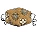 Produktbild Vbnbvn Unisex Mundmaske,Wiederverwendbar Anti Staub Schutzhülle,Mandala Design Pattern Mouth Masks Unisex Anti-Dust Flu Washable Reusable Mouth Mask Fashion Design for Girls Women Boys Men