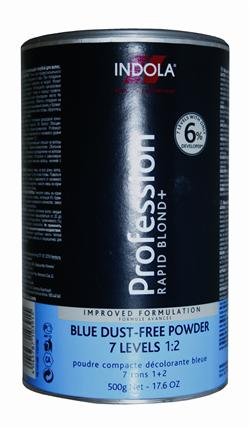 Indola Profession Rapid Blonde Blue Dust Free Powder Bleach 500G
