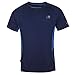 Price comparison product image Karrimor Mens Short Sleeve Run T Shirt Breathable Running Jogging Sport Top Imperial Blue L