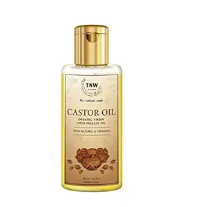 TNW-THE NATURAL WASH 100% Pure Castor Oil for Hair and Skin | Unrefined Hexane-Free Caster Oil Serum, 100 ml
