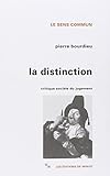 La Distinction : Critique sociale du jugement