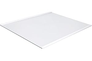 easyPART Compatibile / Ricambio per LG Electronics AHT74413805 Pannello superiore in vetro per vano frigorifero con listelli per combinazione congelatore