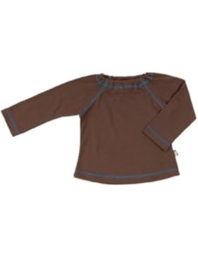 Tragwerk Shirt Finn Jersey Kakao Gr. 68 Baby Junge Mädchen T-Shirt Langarm Pulli