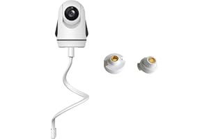 TYEYOBER Supporto flessibile per baby monitor compatibile con HelloBaby HB65/HB6550/HB6558/HB66/HB248, ANMEATE SM935E/SM650 Baby Monitor,supporto a clip per baby monitor senza attrezzi o danni alla parete