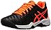 Produktbild ASICS Boys' Gel-Resolution 7 GS Skate Shoe, Black/Shocking Orange/White, 1 M US Big Kid