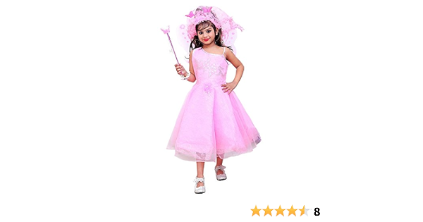 Pink Pari Frock : Amazon.in: Clothing 