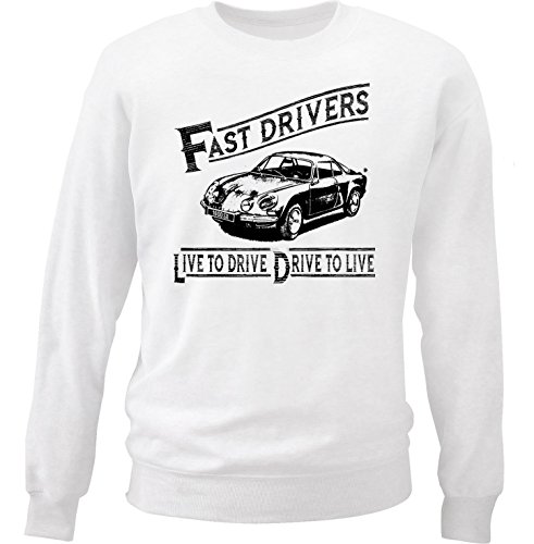 Download Teesandengines Men's RENAULT ALPINE A110 LIVE TO DRIVE P White Sweatshirt Size Medium Download Teesandengines Men's RENAULT ALPINE A110 LIVE TO DRIVE P White Sweatshirt Size Medium
