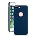 Produktbild iPhone 7 Plus - Ultra Dünne Matt Blaue Silikon Schutzhülle Kratz- und Stoßfest IPHONE 7 Plus Slim Case Blau von [S.S.] (Blue-Edition)